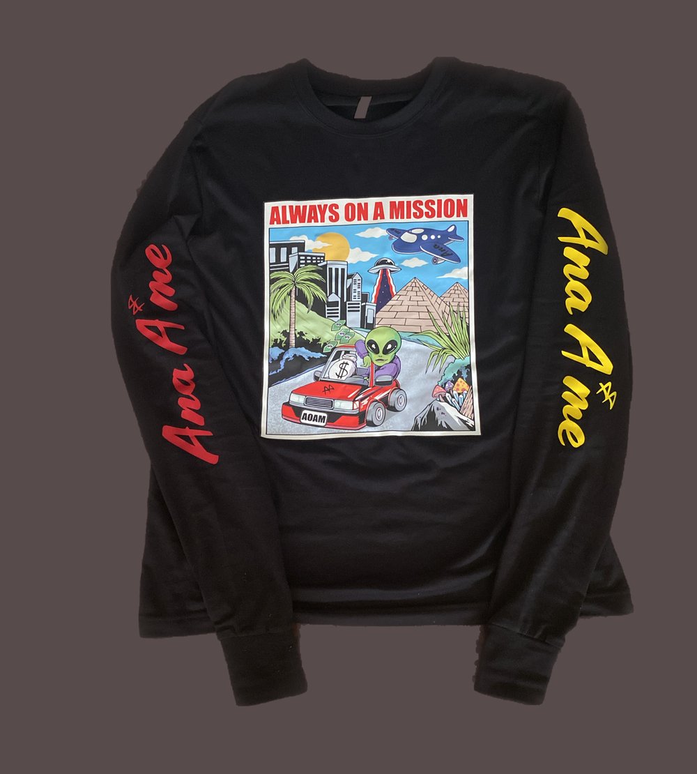 Image of AOAM GRAPHIC LONG-SLEEVE TEE