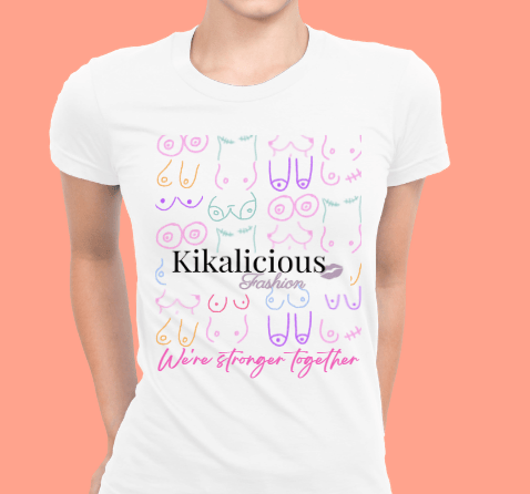 Image of Kikalicious Save the Boobies Tee