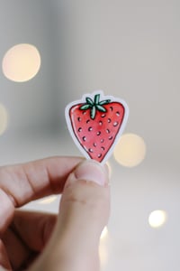Mini Strawberry Sticker