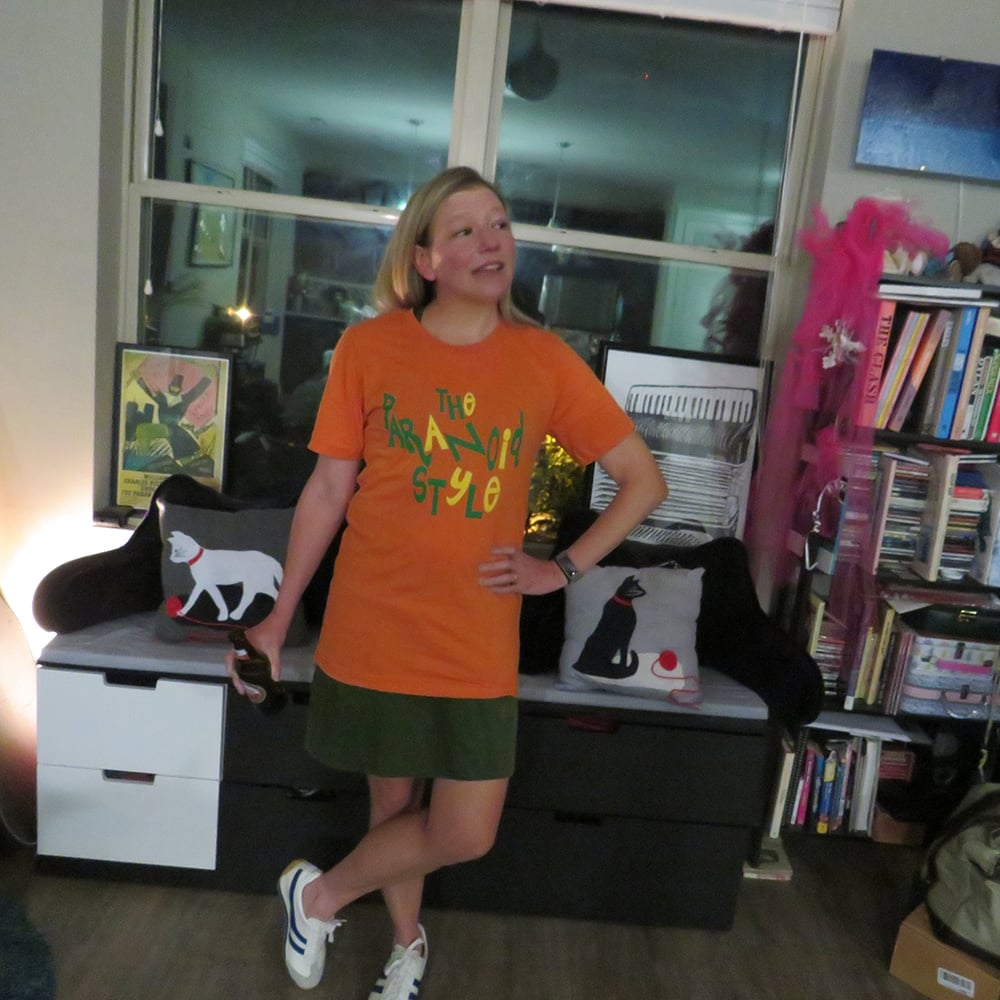 "THE BUSINESS SUIT:" OFFICIAL FOR EXECUTIVE MEETING SHIRT! BUSINESS CLASS ORANGE! FREE US SHIPPING!