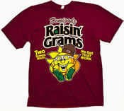 Image of Raisin Grams T-Shirt - Cardinal Red Tee