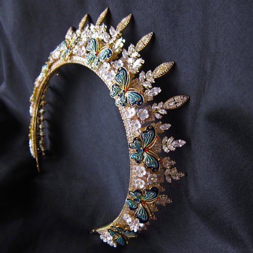 Image of Butterfly Enchantress halo tiara