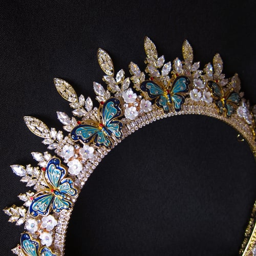 Image of Butterfly Enchantress halo tiara