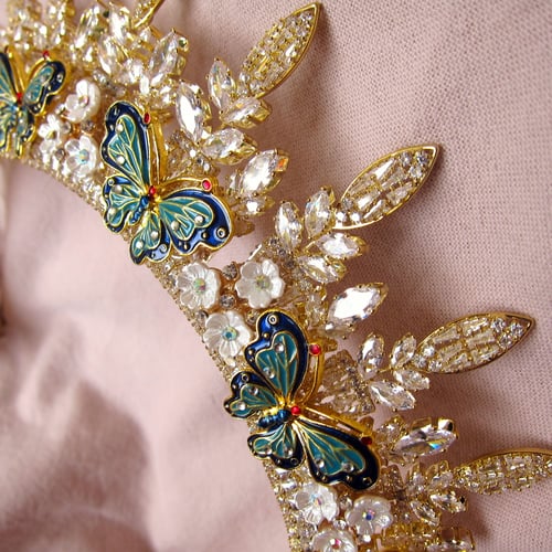 Image of Butterfly Enchantress halo tiara