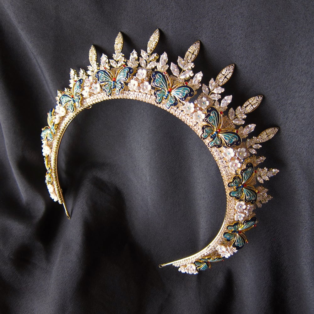 Image of Butterfly Enchantress halo tiara