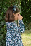 Image 2 of robe en liberty betsy bleu col claudine