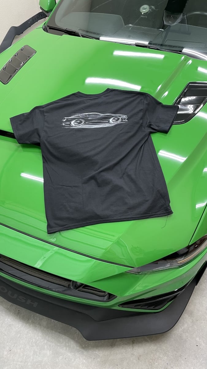 Hoodies Mustang Banners Rob Martin Design Performance | 18-\'21 High T-Shirt