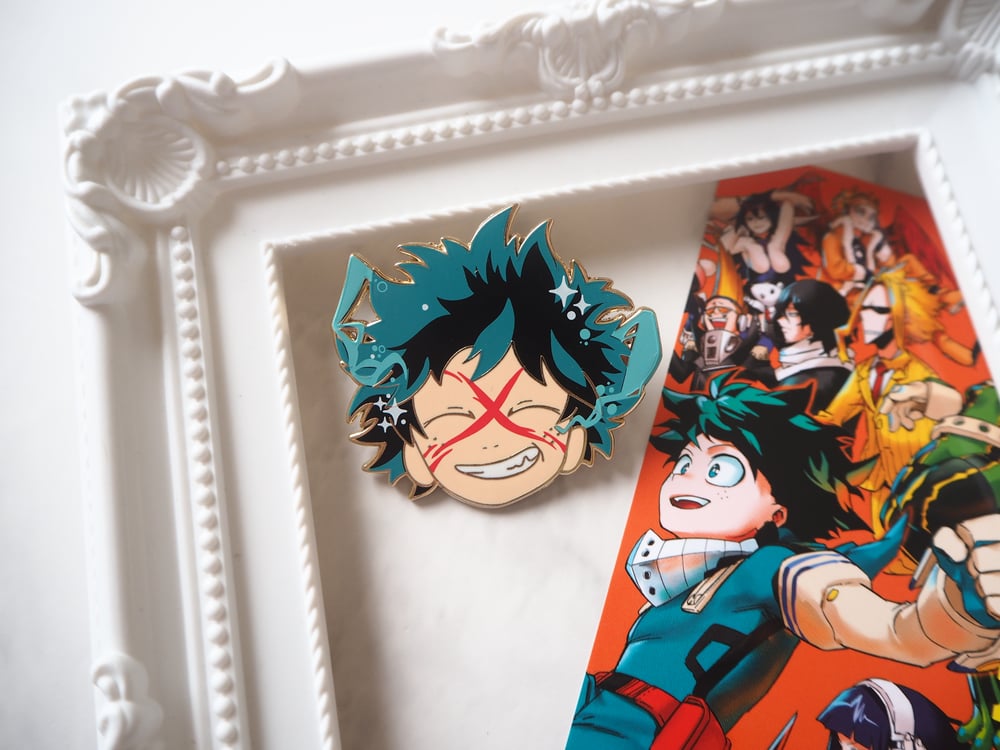 Image of ✨ Green Boy Head Pin 💚