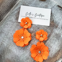 Image 5 of Gladys Flower Earrings