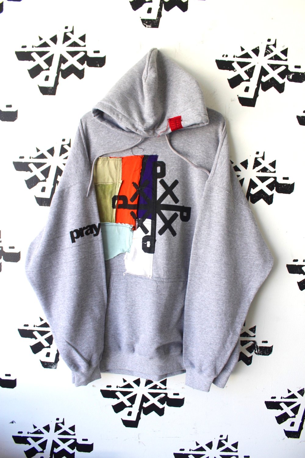 parts and pieces hoodie in gray