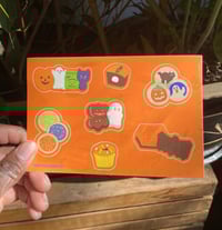 Image 2 of Spooky Treats Vinyl Sticker Sheet