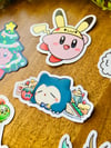 Kirby Transformed Stickers