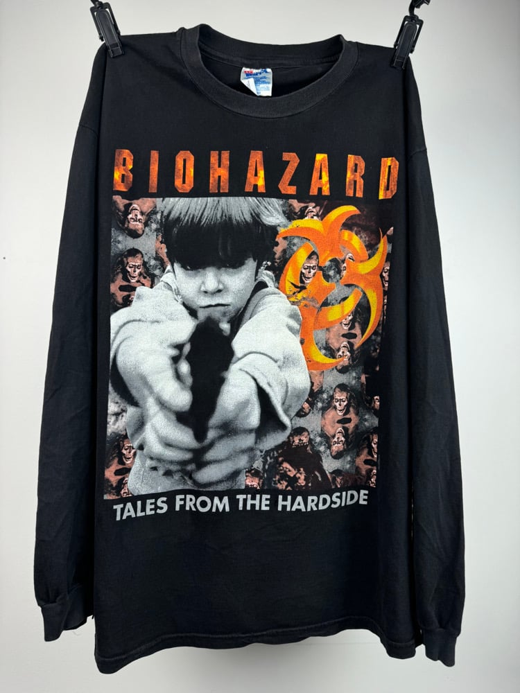 1994 Biohazard Tales From the Hard side longsleeve | Stitch Ossuary