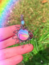 Aurora Opal Sun Pendant ☀️