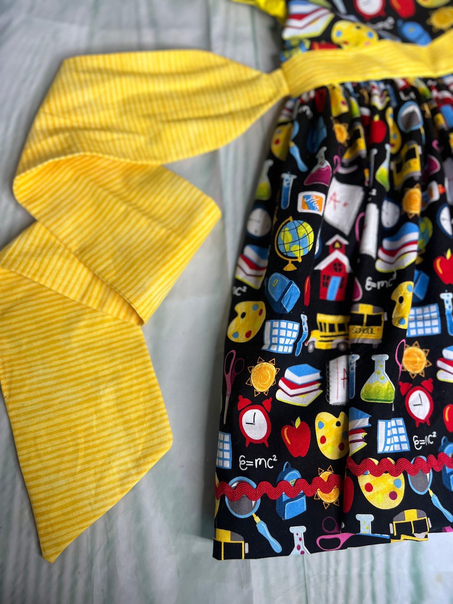 Image of Back to School Apple dress