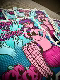 Image 2 of Horny for Halloween  (sticker)