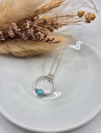 Image 1 of Turquoise Gemstone Pendant 