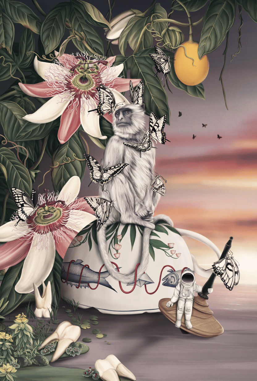 Floating to Spring Archival Print
