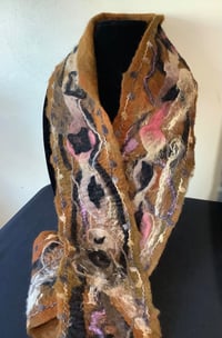 Image 1 of Hand Felted Scarf