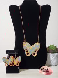 Image 1 of Necklace's set| Conjunto de Collar Butterfly