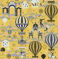 Image 2 of Pleasure Gardens - Mustard & Silver