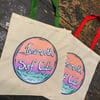 Surf Café tote bags