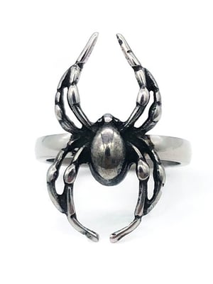 Image of MYSTICUM LUNA Orb Weaver Spider Ring