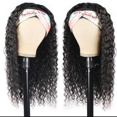 Image of 16” Kinky curly -20” body wave Headband wig 