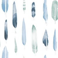 Image 3 of Feathers Wallpaper - Chalkhill Blue