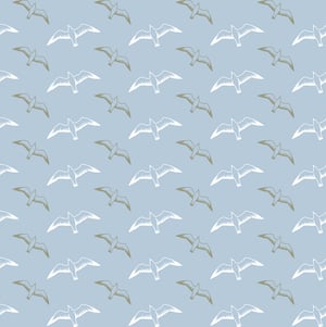 Image of Gulls Wallpaper - British Lichen