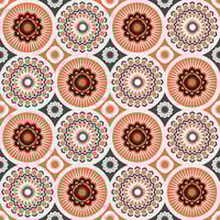 Image 2 of Darjeeling Wallpaper - Harvest Orange