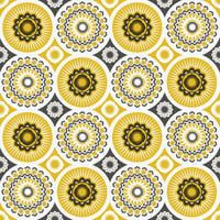 Image 2 of Darjeeling Wallpaper - Mustard