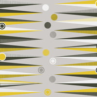 Image 2 of Backgammon Wallpaper - Mustard