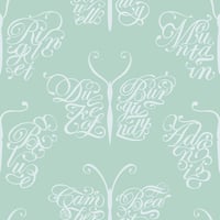 Image 2 of Camberwell Beauty Wallpaper - Pale Verdigris