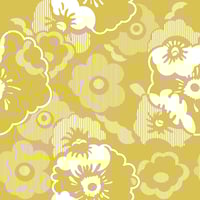 Image 2 of Alice Wallpaper - Mustard