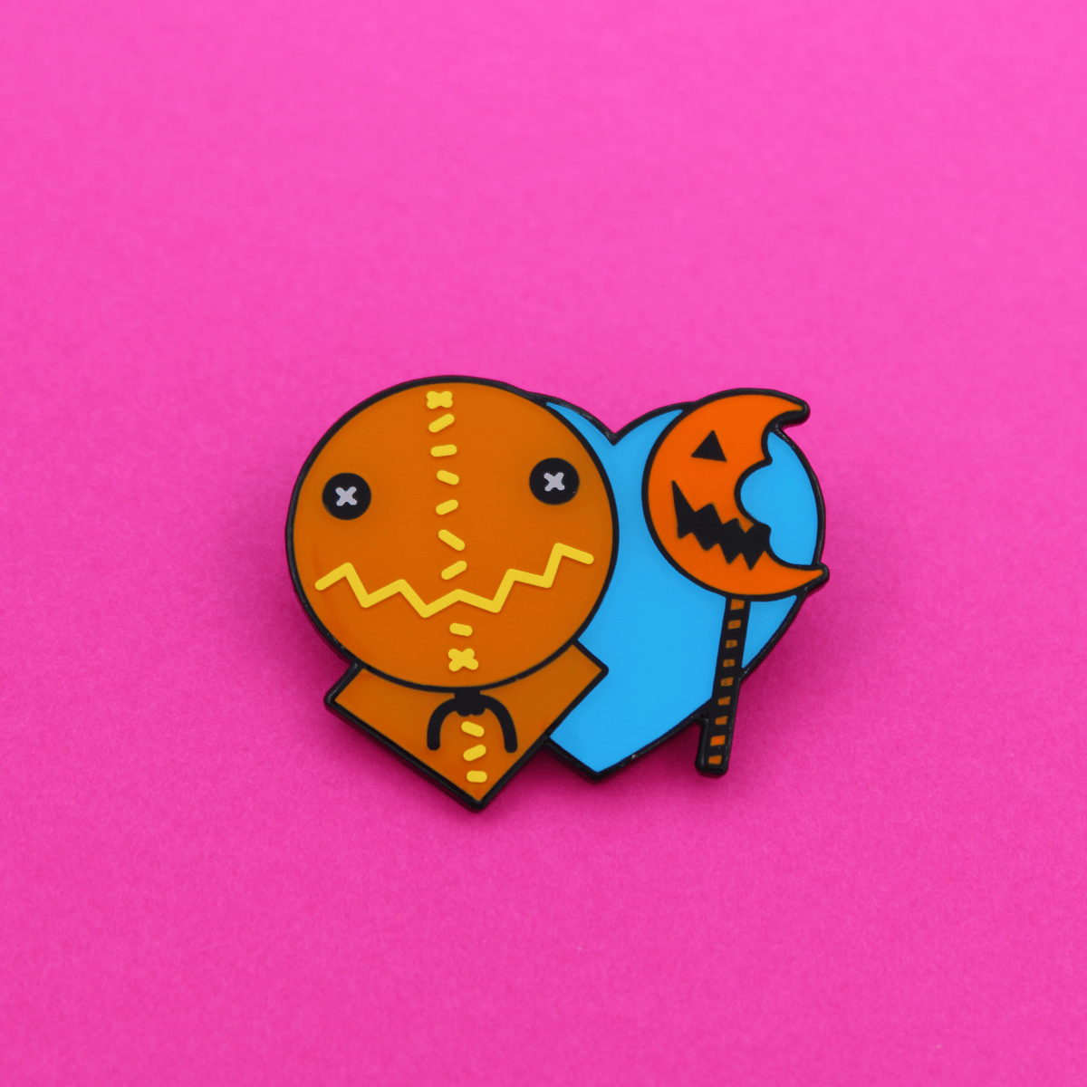 Heart Sam Enamel Pin