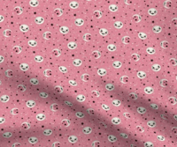 Image 4 of Luna Loves Stars Above on Pink Scrunchie 