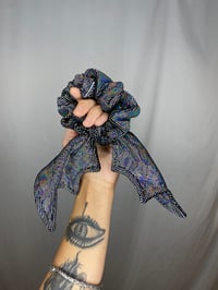 Image 1 of Party  Bat Wing Scrunchie