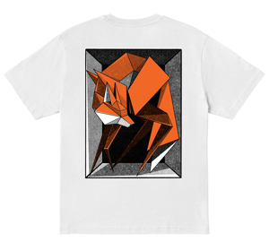 Image of Boxed Fox tee - white