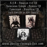 vinyl package (Saturnian Tempel+Lamentum+K.F.R)