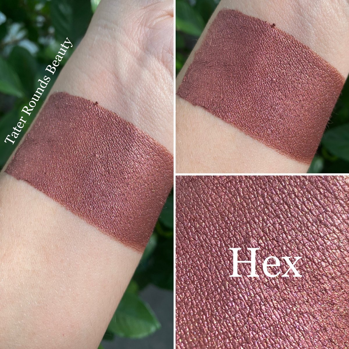 Image of Hex - Metallic Rustic Red Brown Vegan Lipstick
