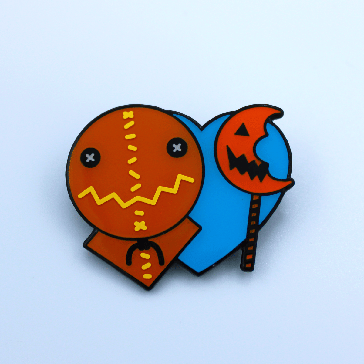 Heart Sam Enamel Pin