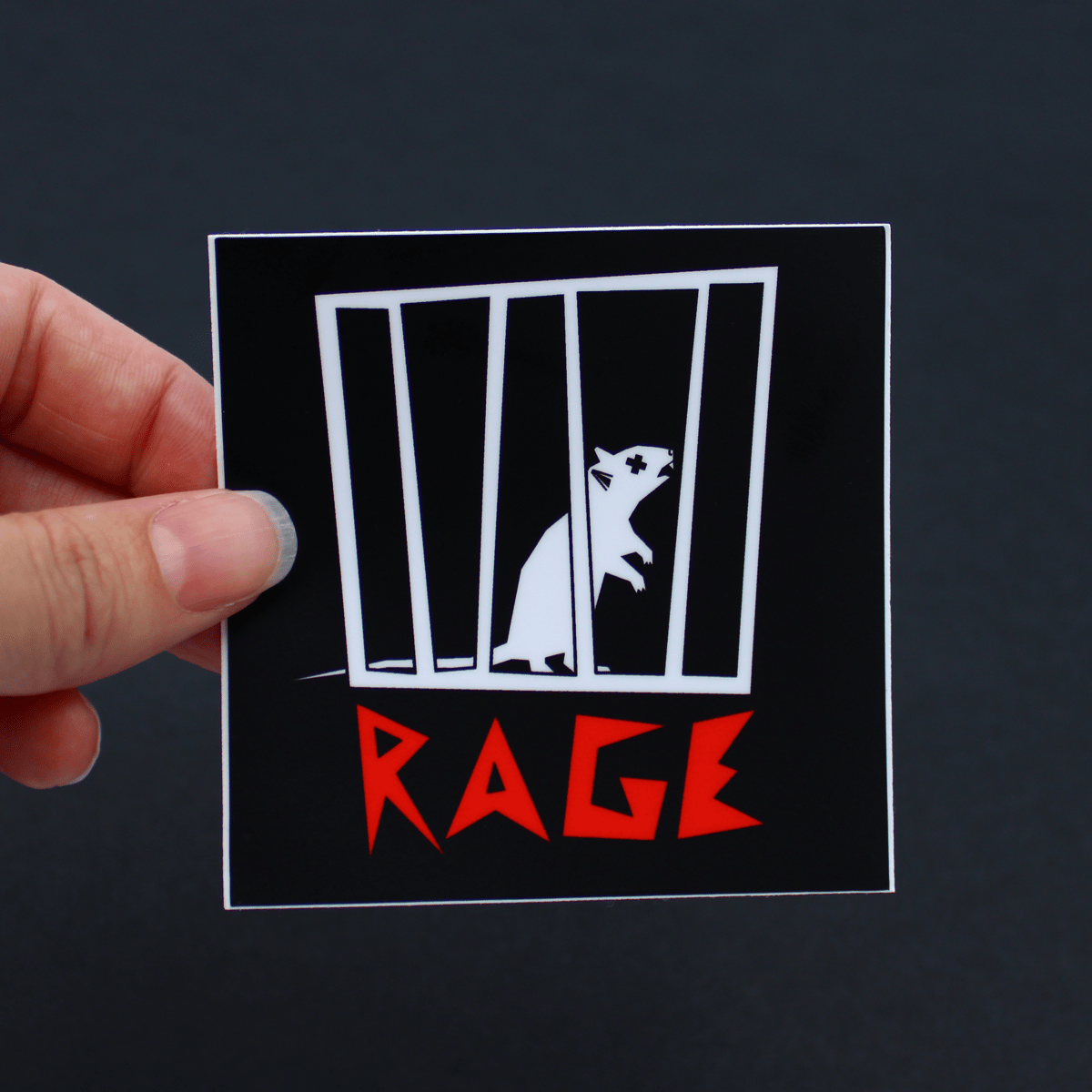 Rage Sticker