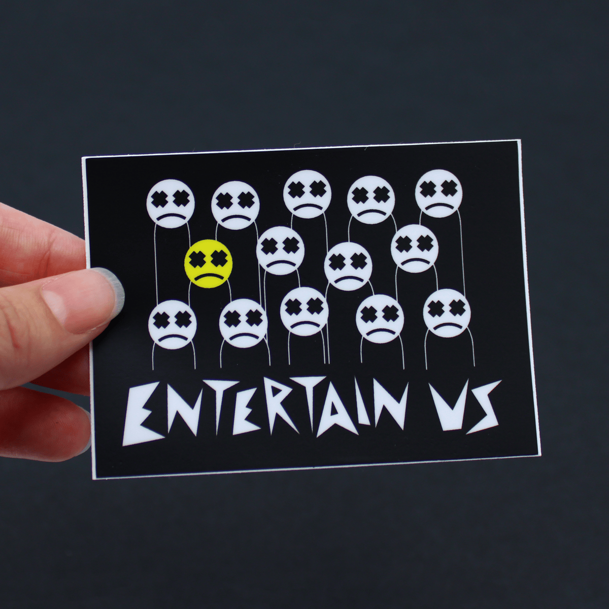 Entertain Us Sticker