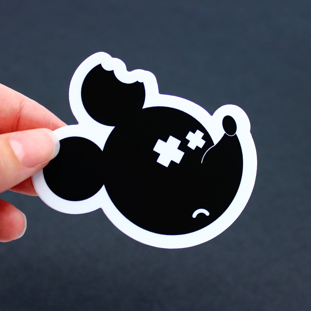 Theme Park Rat Sticker
