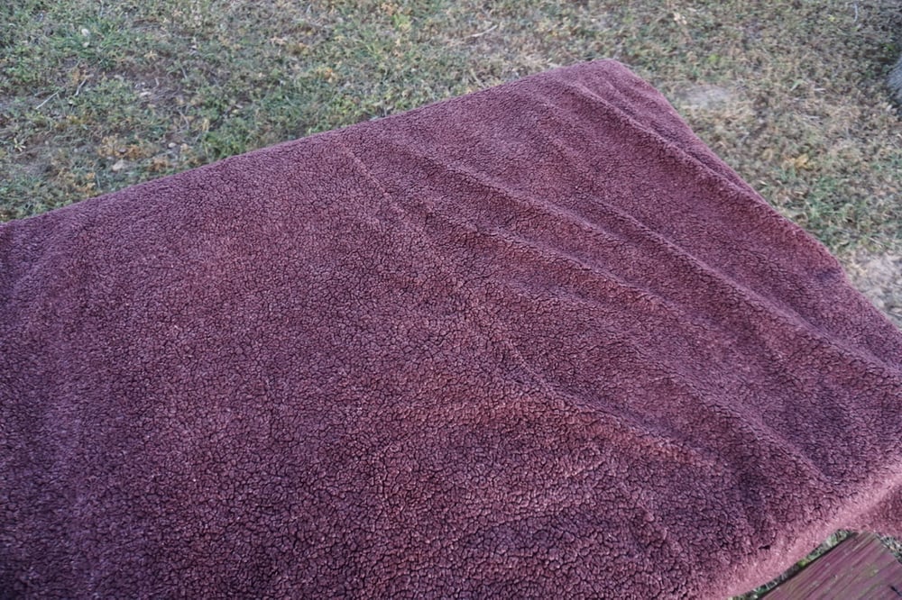 Image of Burgundy Sky Blanket