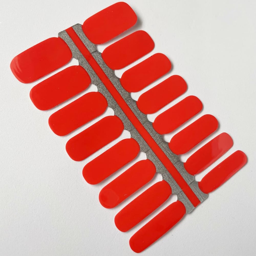 Orange Zest Nail Polish Strip
