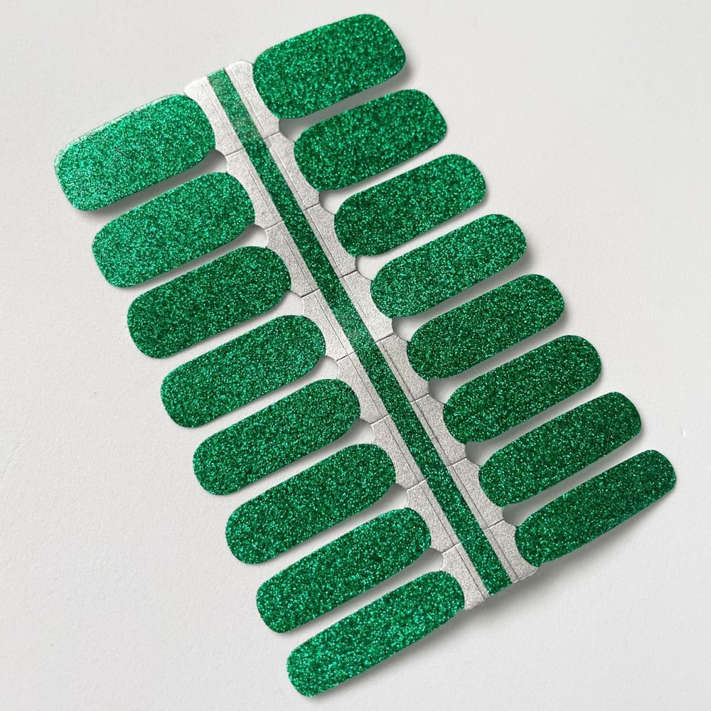 Christmas Tree Nail Polish Strip