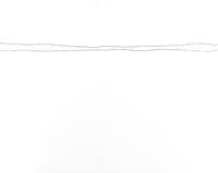 Image 1 of Minimal Distance with two lines - fineliner on canvas panel, 40x50 cm