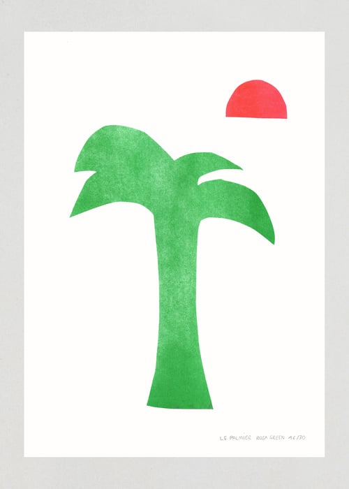 Image of Illustration "LE PALMIER", A3